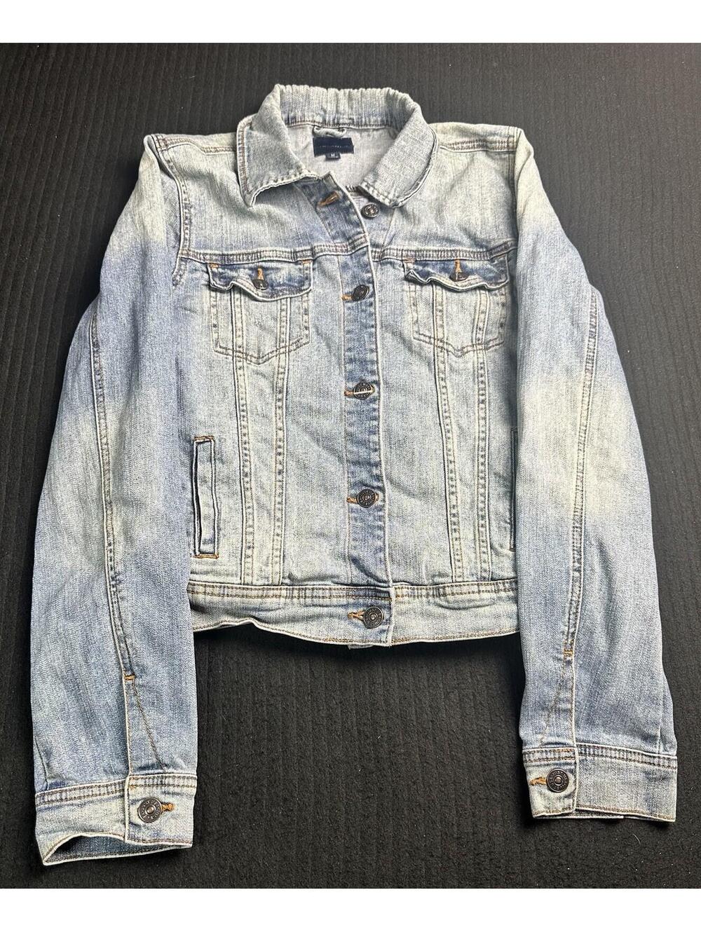 💙✨ Just USA Light Wash Denim Jacket Women’s Medium Trucker Jean Jacket ✨💙